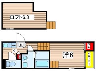 アイビー北原の物件間取画像